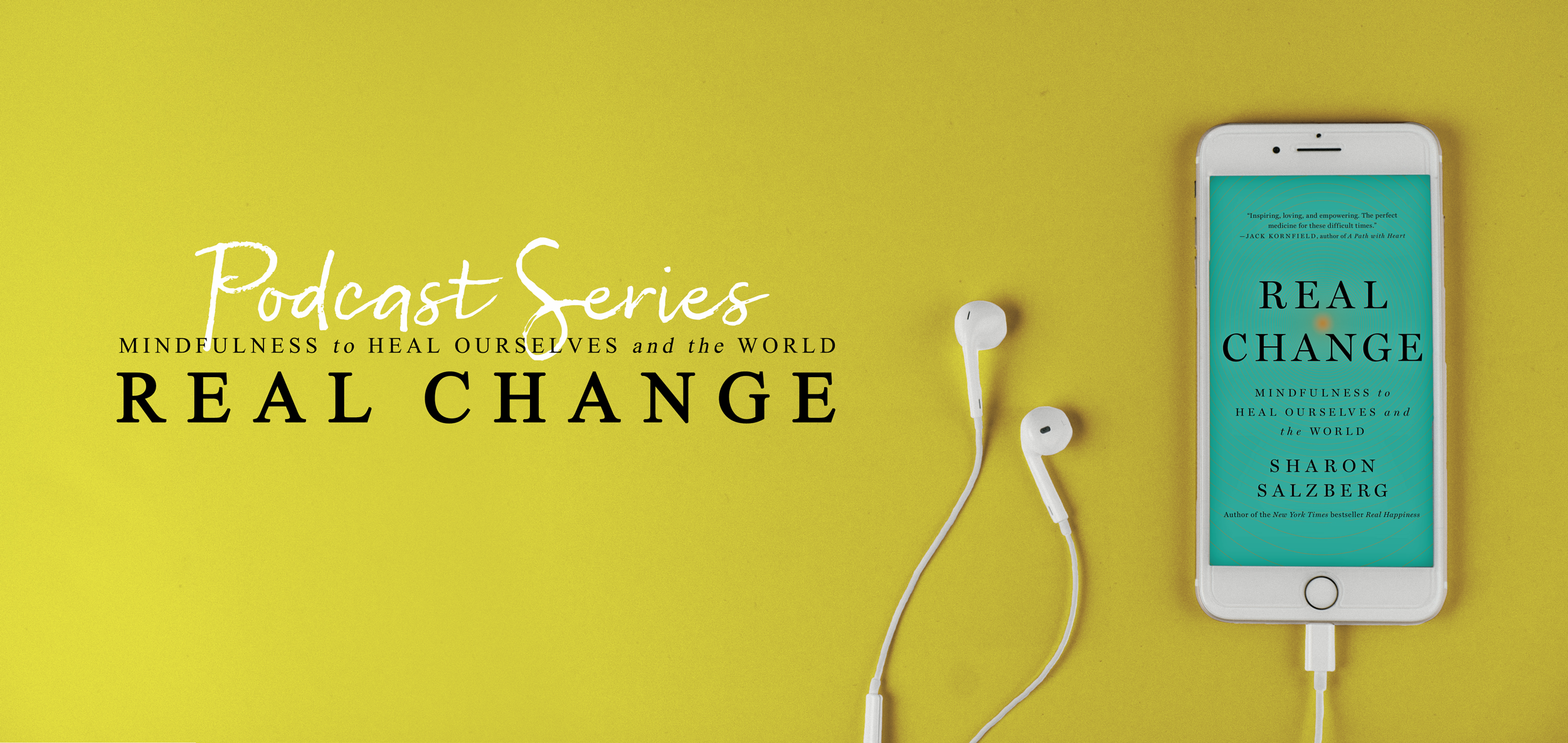This is the first episode of the Real Change Podcast series. In this conversation, Joshin and Sharon discuss some of the themes from her new book, Real Change, exploring the ways that meditation practice can inform social action. They discuss working with anger, pathological altruism, finding long term resilience and joy in activism, and working to find balance. To close the conversation, Joshin leads a ten-minute meditation practice on equanimity.